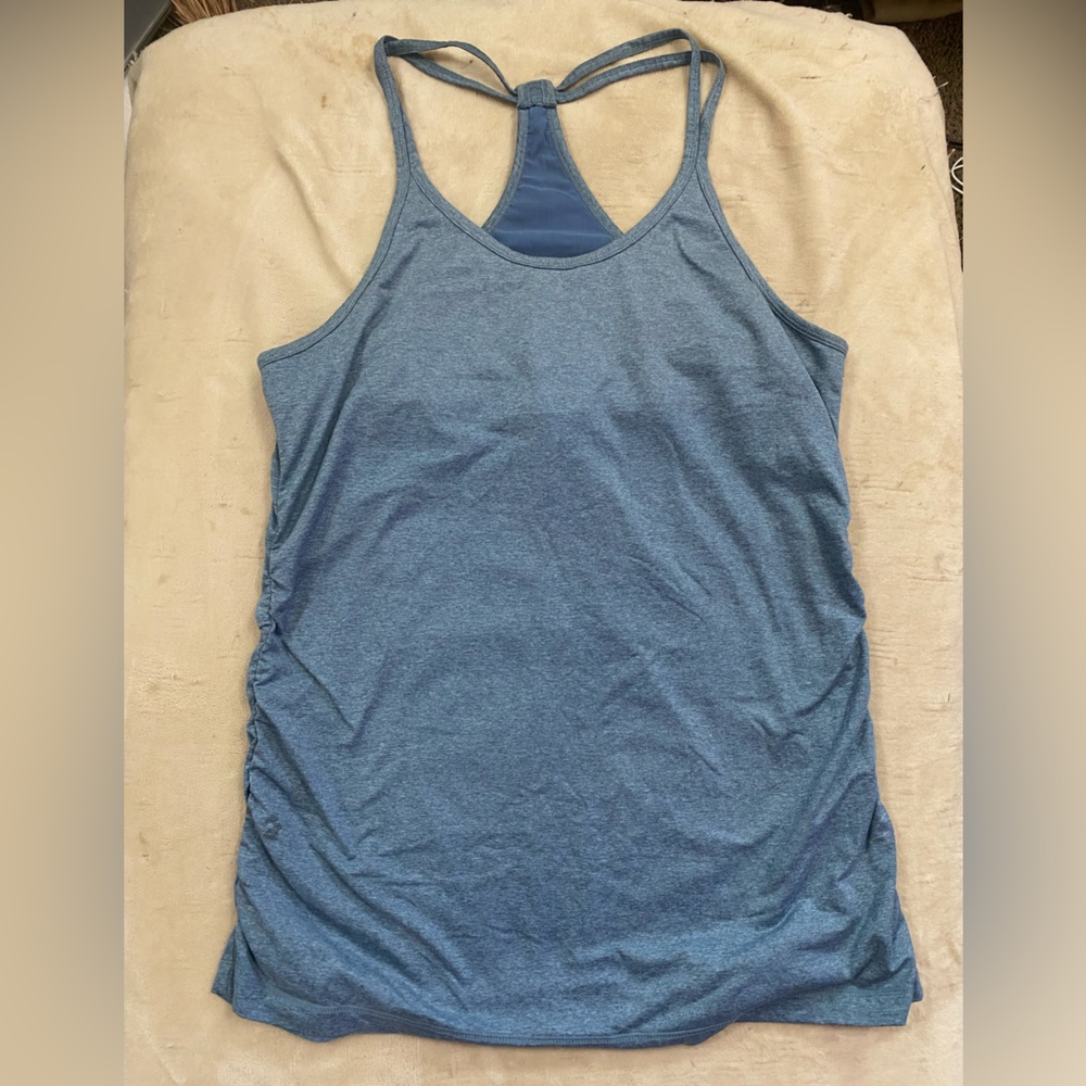 Black Diamond Blue Athletic Tank Top